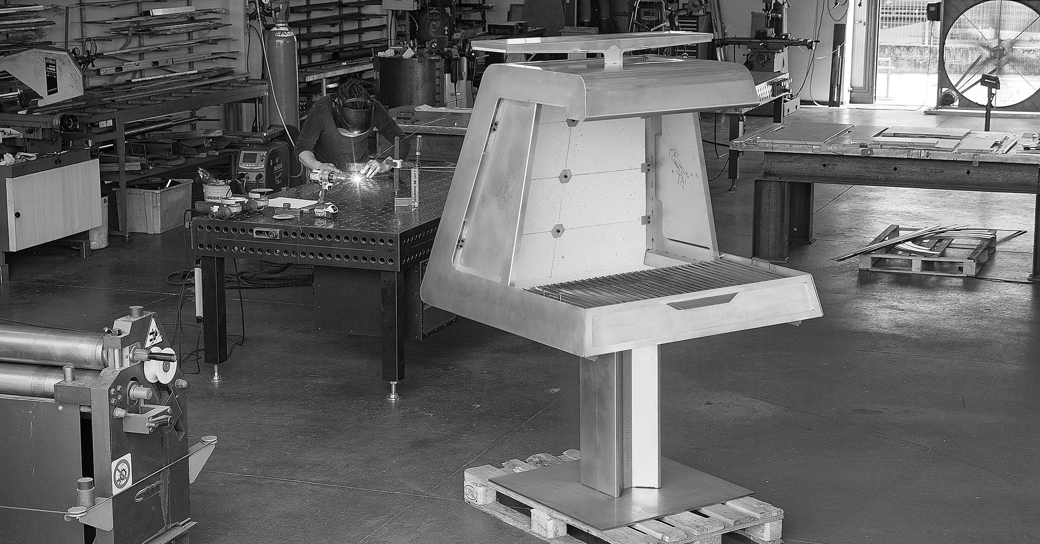 Barbecue in acciaio inox