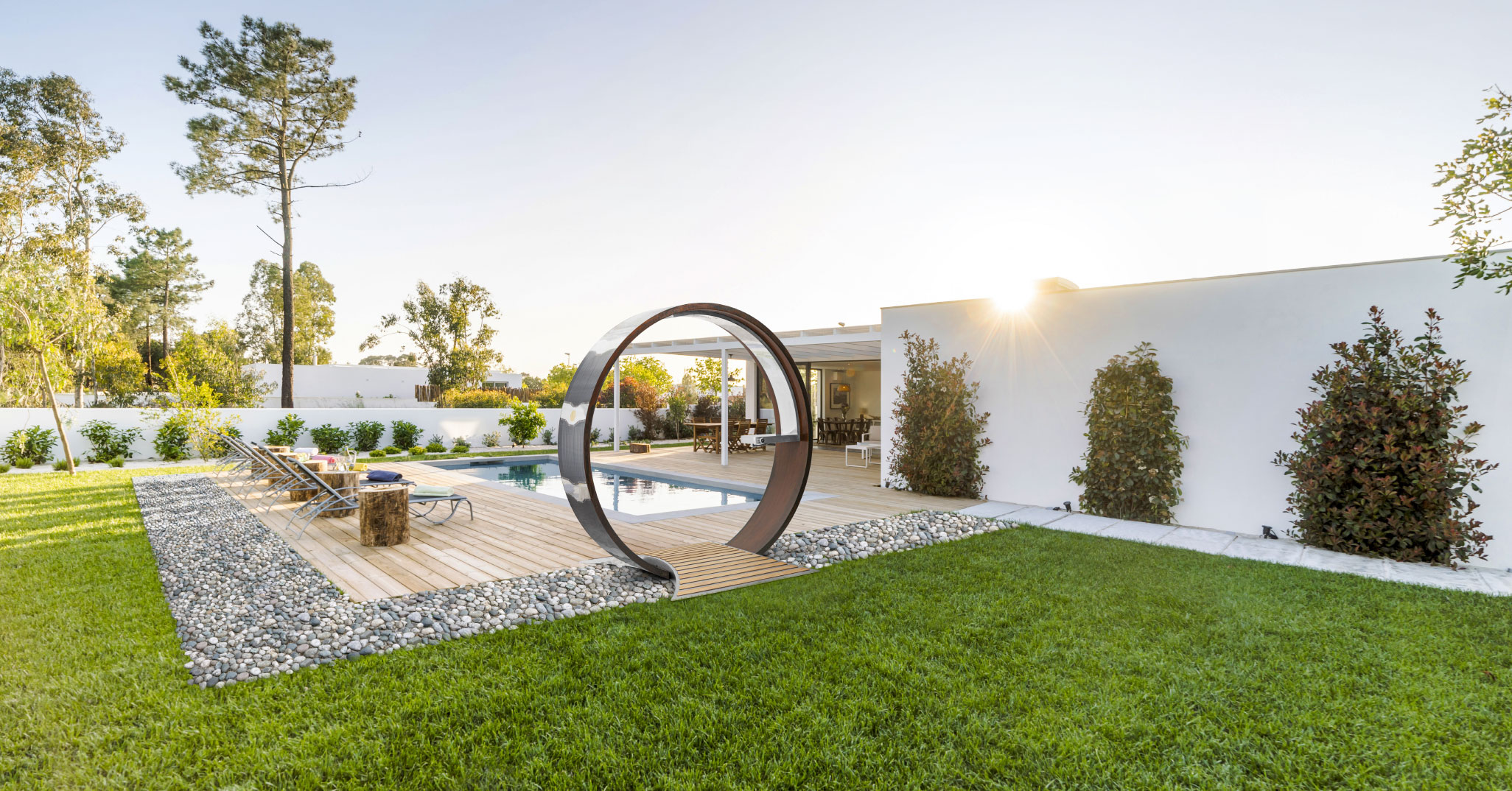 Moon Gate doccia solare